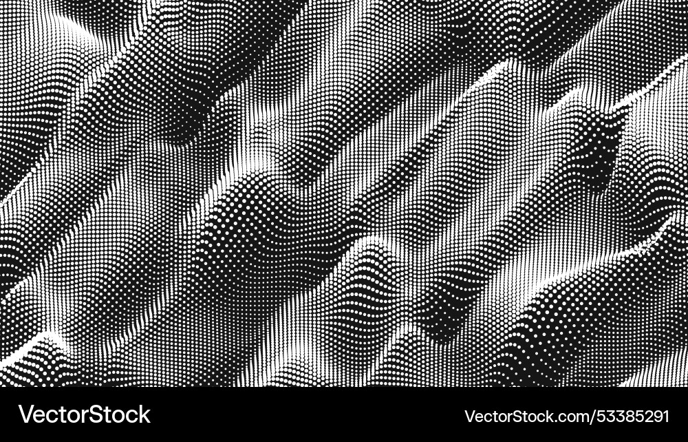 Point wave noise texture abstract dot background Point wave noise texture abstract dot background vector image