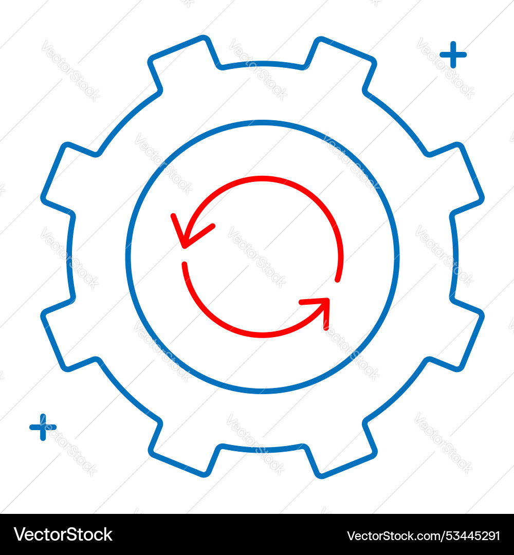 System Debugging und Reverse Engineering-Icon vektorbild