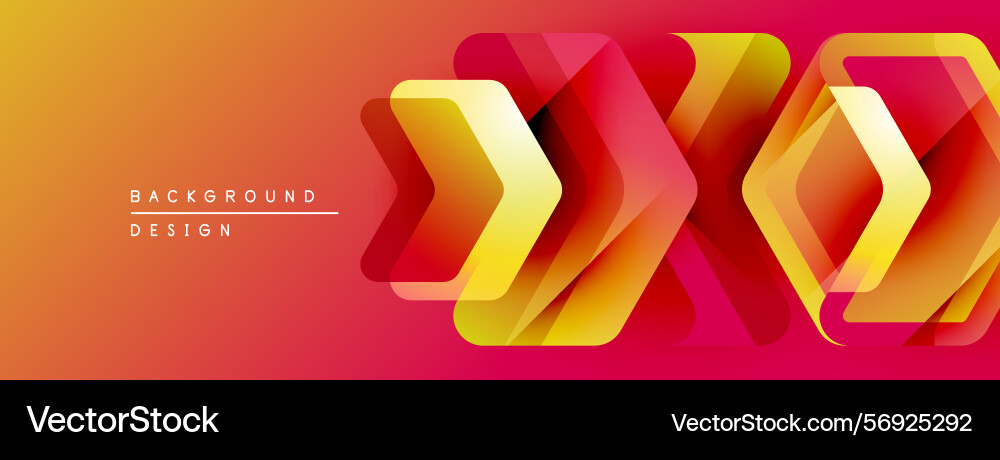 Abstract geometric shapes overlap creating Abstract geometric shapes overlap creating vector image
