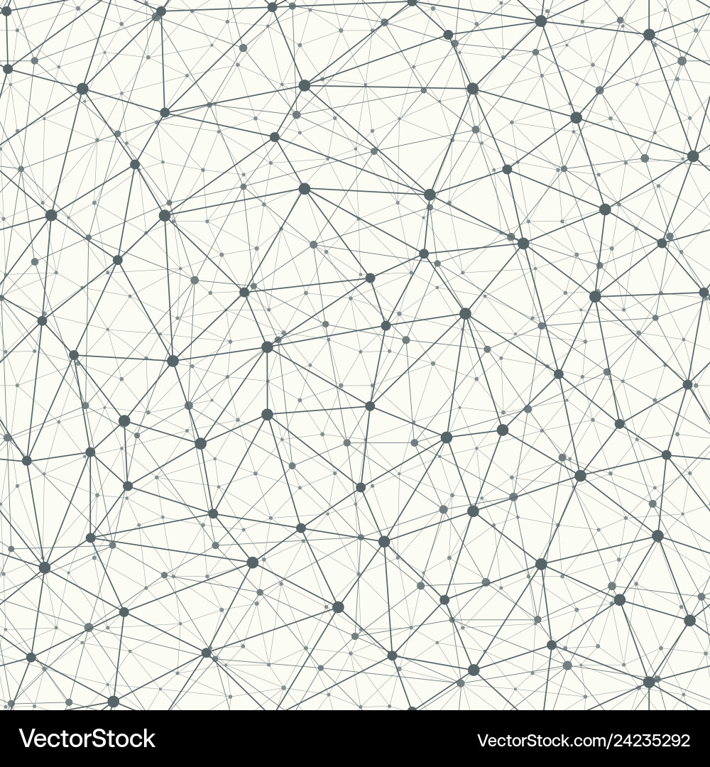 Bionic Connection Pattern vector image