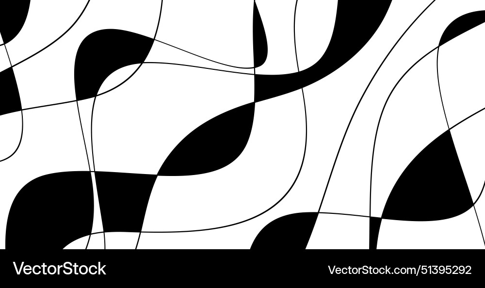 Hand drawn lines abstract pattern wave simple Hand drawn lines abstract pattern wave simple Vector Image