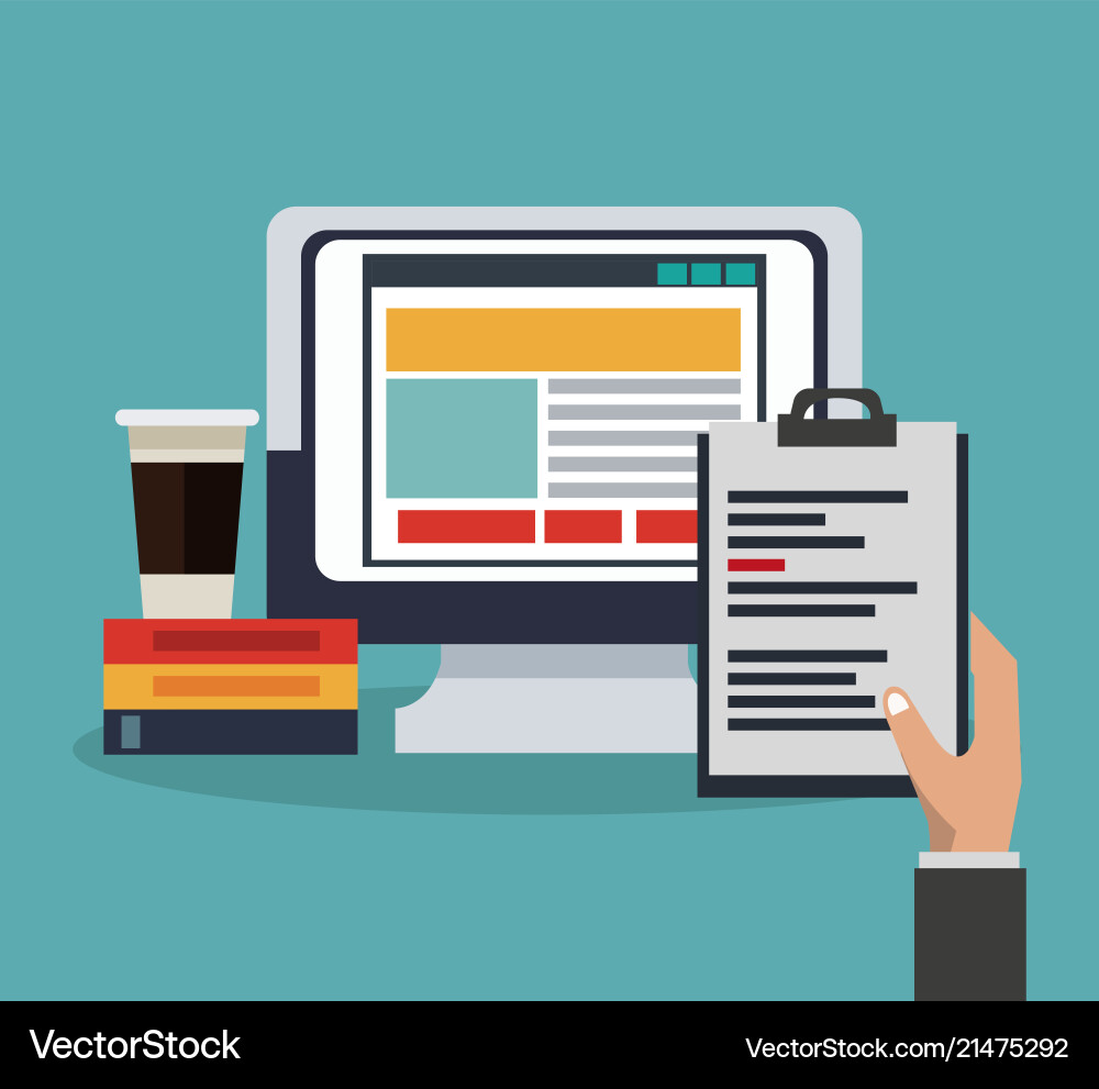 Software and programming Vector Image