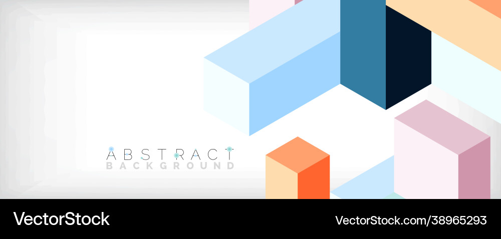 Abstract background 3d cubes cubic elements Abstract background 3d cubes cubic elements vector image