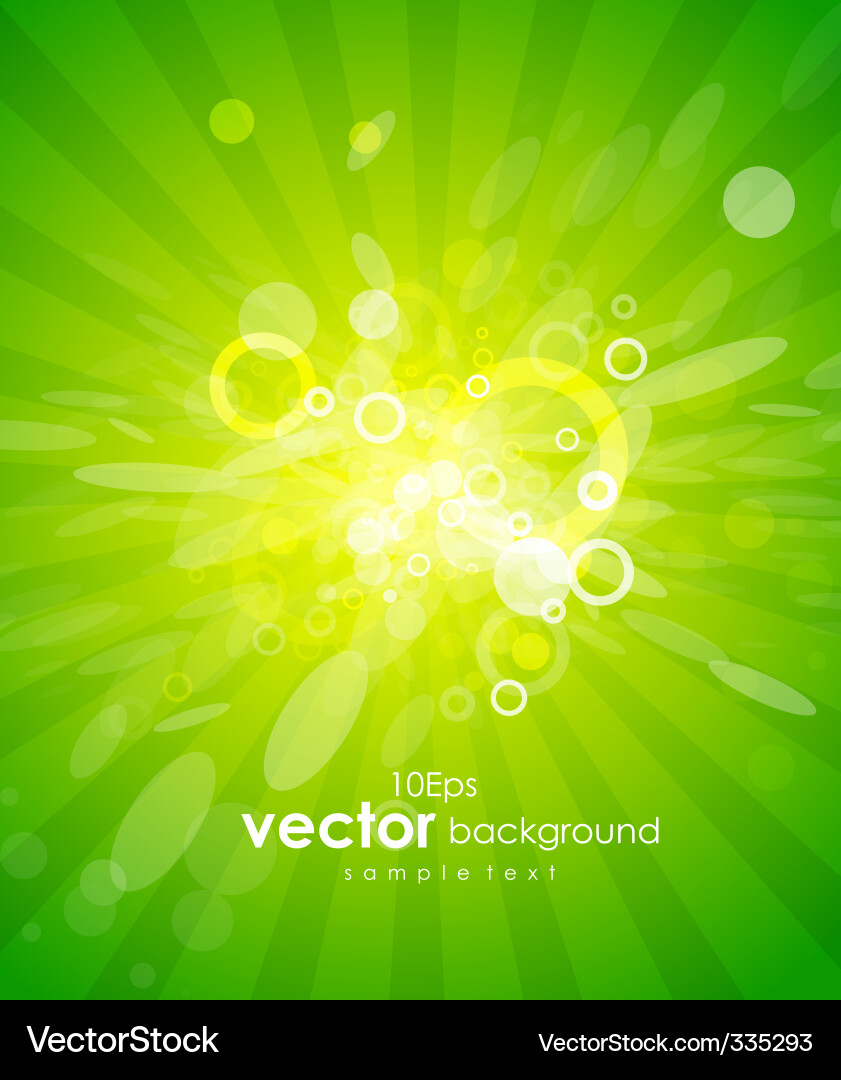 Abstract Bright Bokeh Background vector image