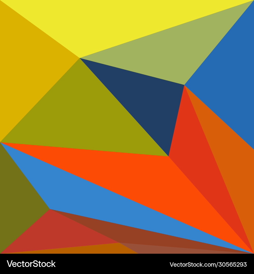 Abstract colourful pattern geometric backgrounds Vector Image