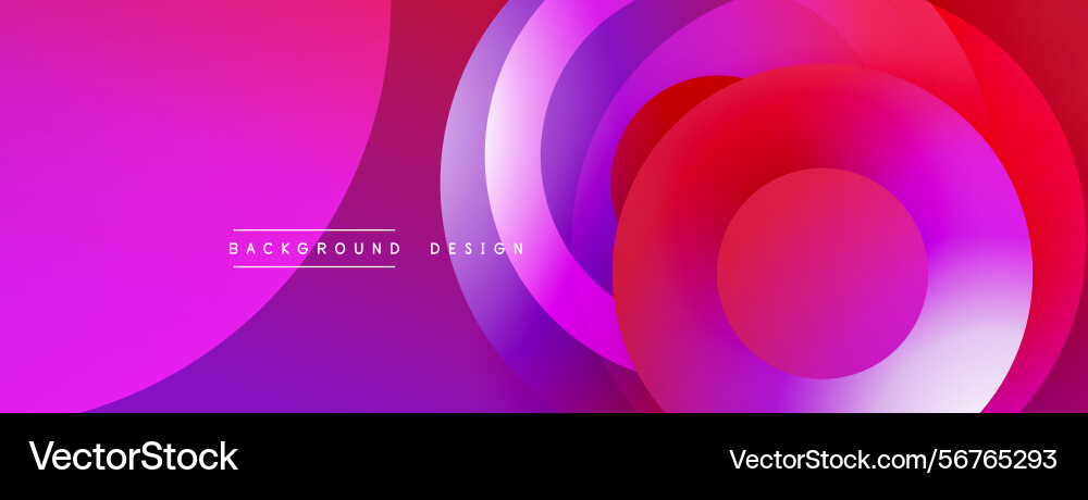 Abstract vibrant background overlapping circles Abstract vibrant background overlapping circles Vector Image
