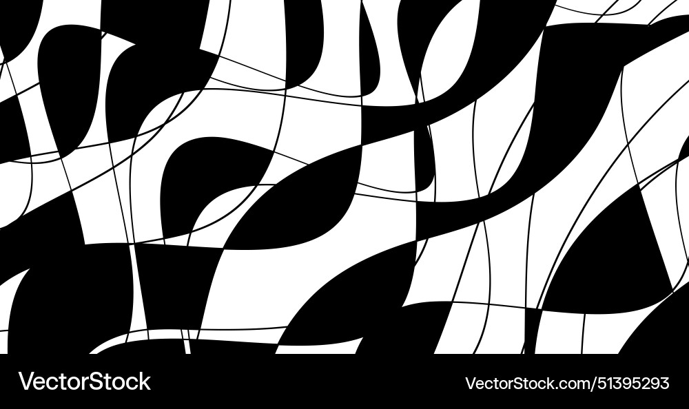 Hand drawn lines abstract pattern wave simple Hand drawn lines abstract pattern wave simple Vector Image