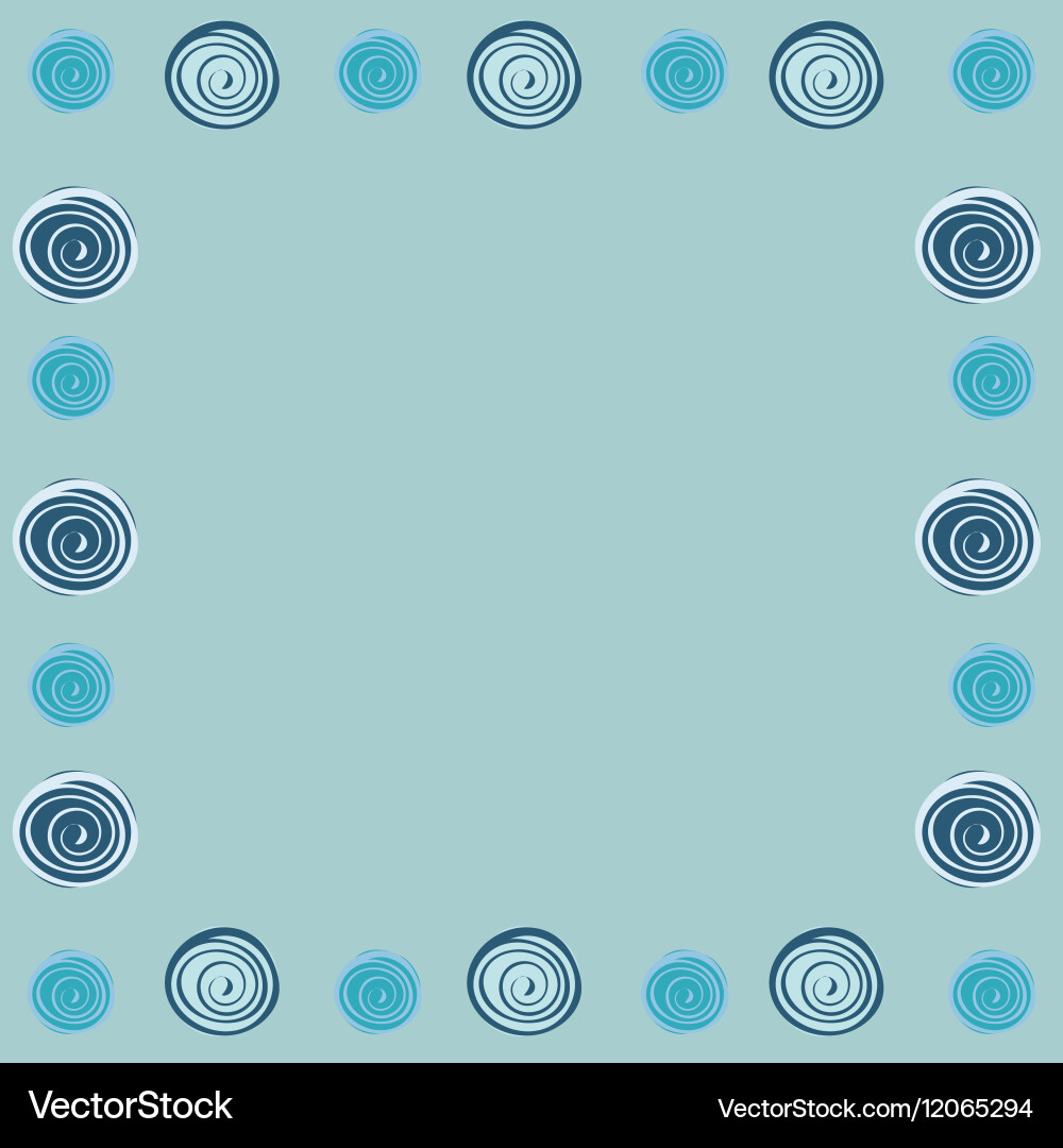 Abstract frame background pattern Vector Image