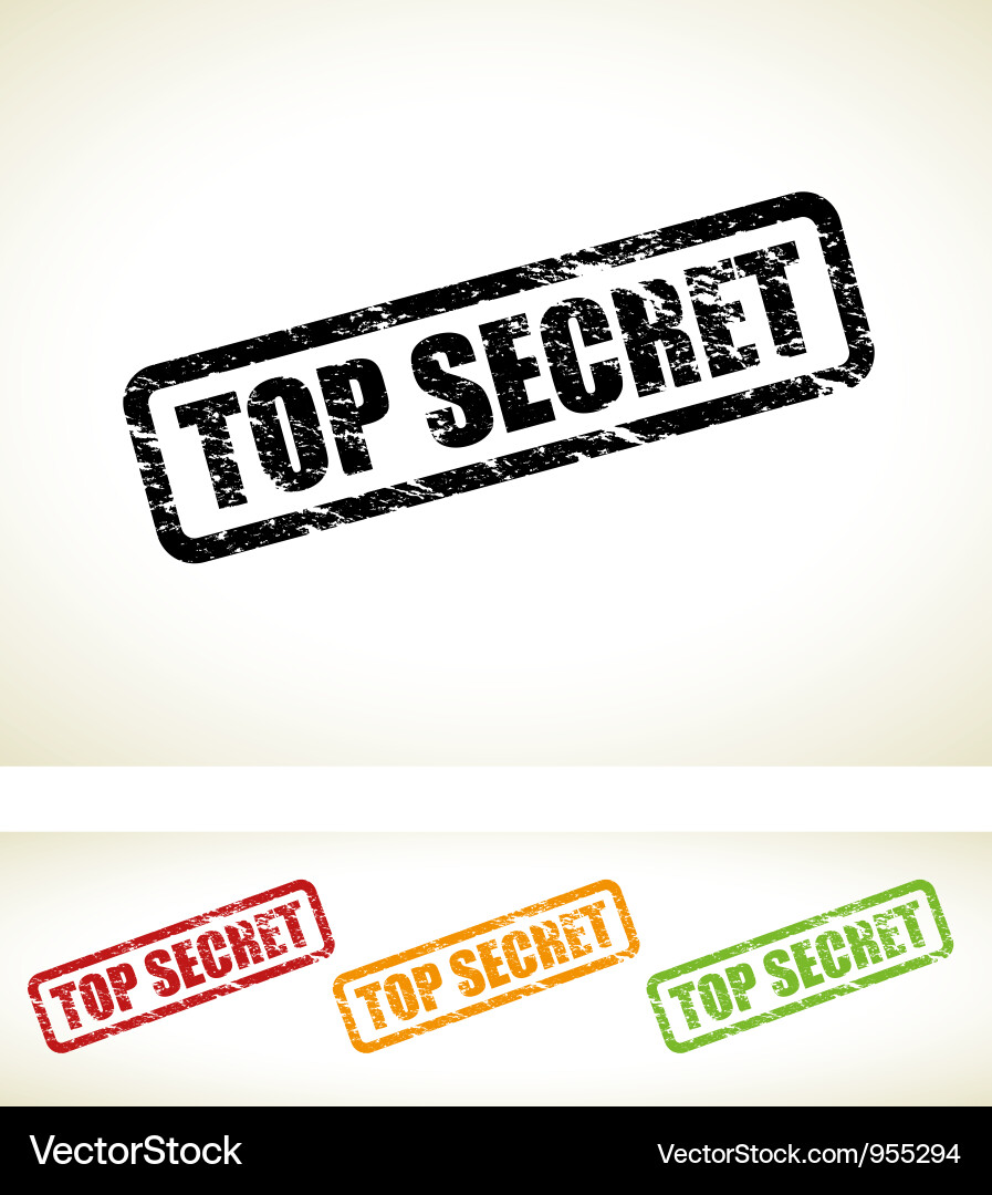 Secret Background - Security Vector Image
