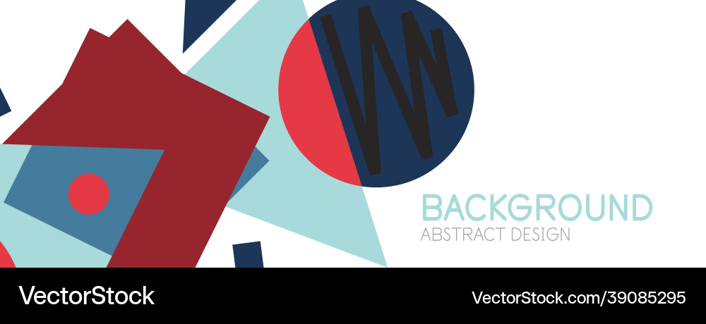 Abstract background blocks lines triangles Abstract background blocks lines triangles vector image