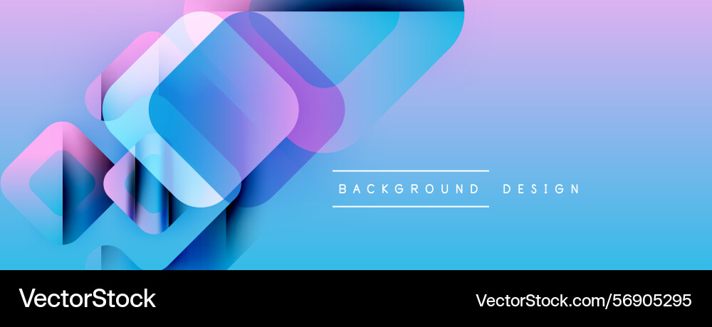 Abstract geometric shapes overlap creating Abstract geometric shapes overlap creating vector image
