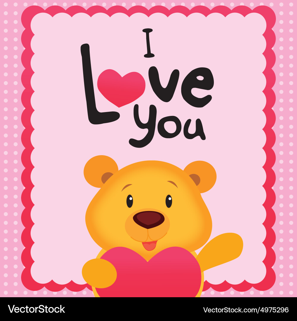Abstract love background with some special objects Vector Image
