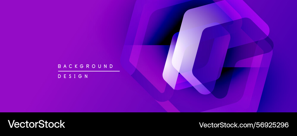 Abstract purple design features overlapping Abstract purple design features overlapping Vector Image