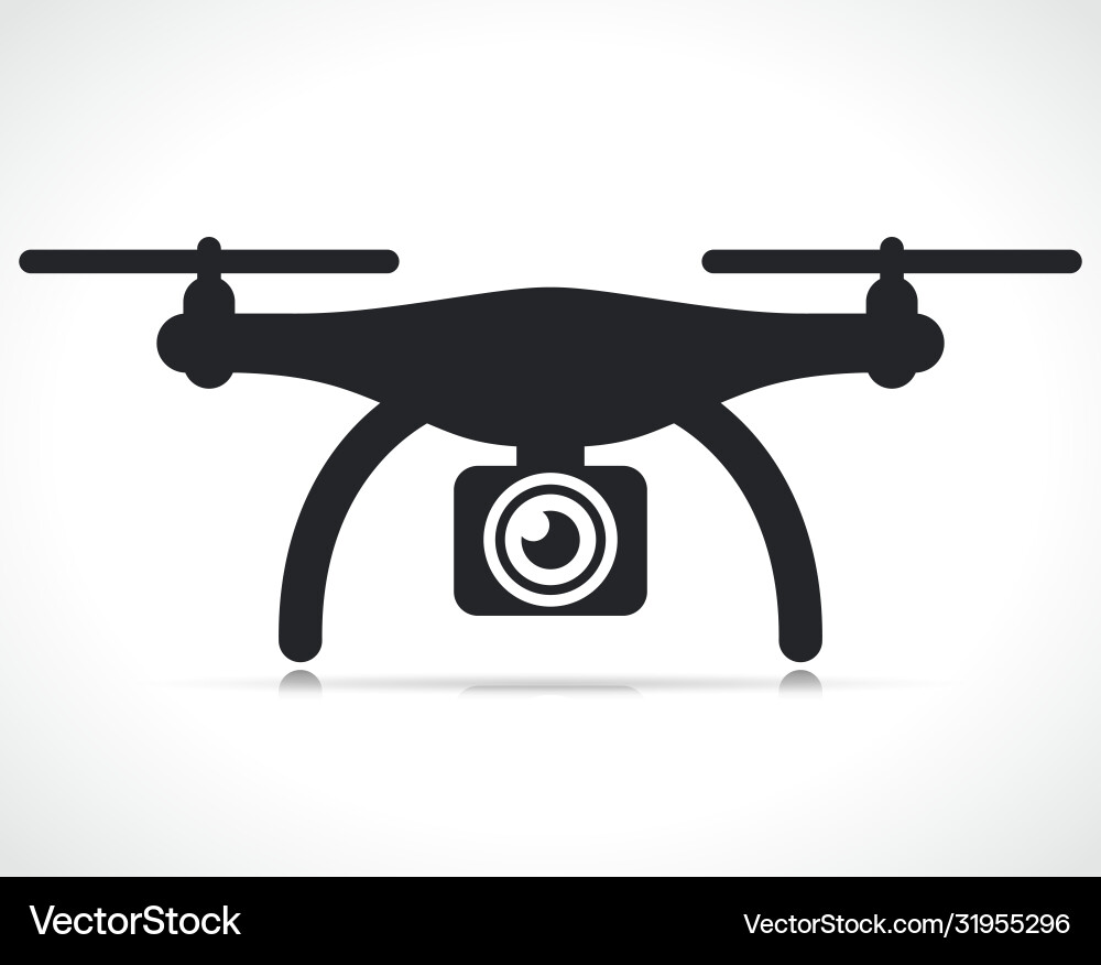 Drone icon symbol design Vector Image