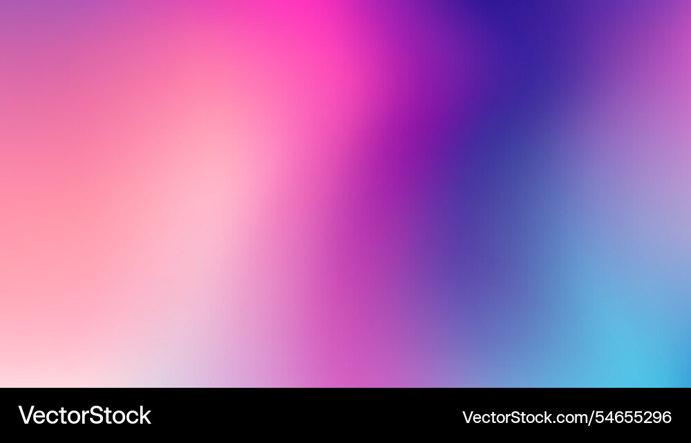 Gradient colorful background banner abstract sky vector image