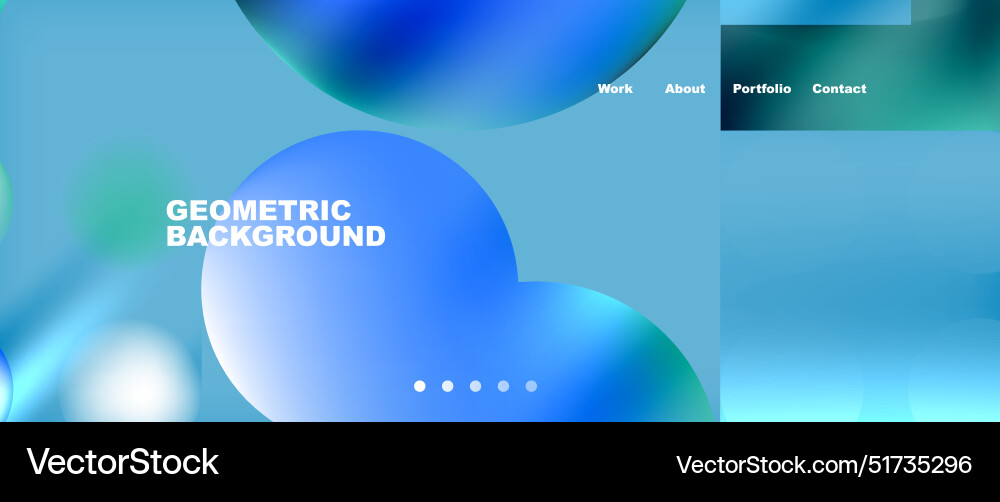 Various colorful geometric shapes abstract web Various colorful geometric shapes abstract web vector image