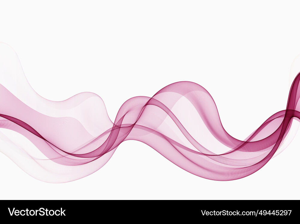 Wavy abstract pink lines in wave shape data flow Wavy abstract pink lines in wave shape data flow Vector Image