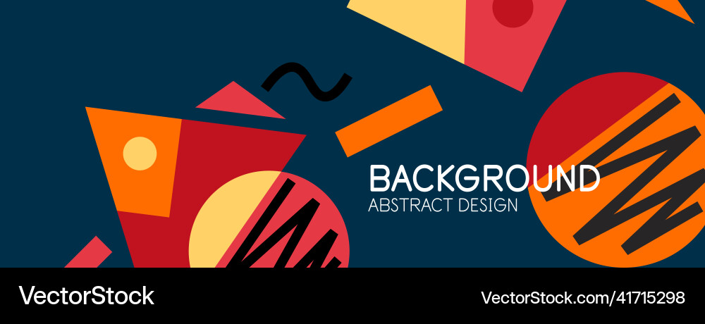 Abstract background with blocks lines geometric Abstract background with blocks lines geometric vector image