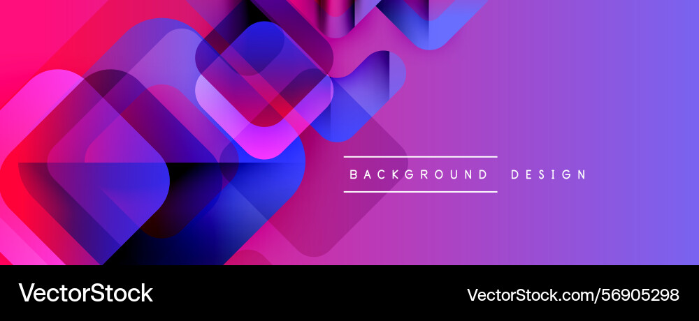 Abstract geometric shapes overlap creating Abstract geometric shapes overlap creating vector image