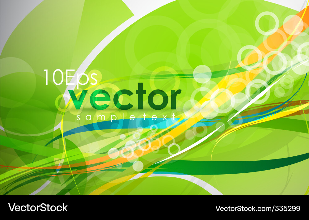 Dynamic Natural Gradient Background Vector Image