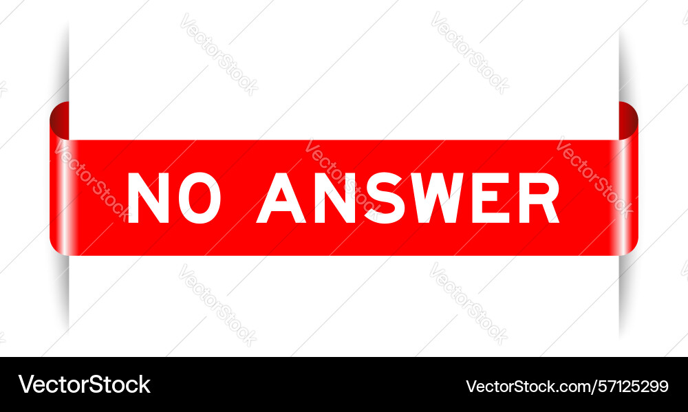 Red color inserted label banner with word Red color inserted label banner with word Vector Image