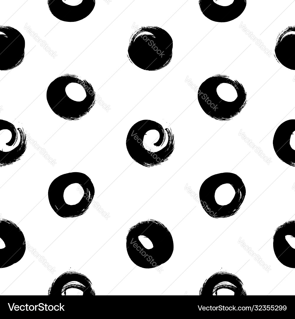 Seamless pattern from abstract circle textured Seamless pattern from abstract circle textured vector image