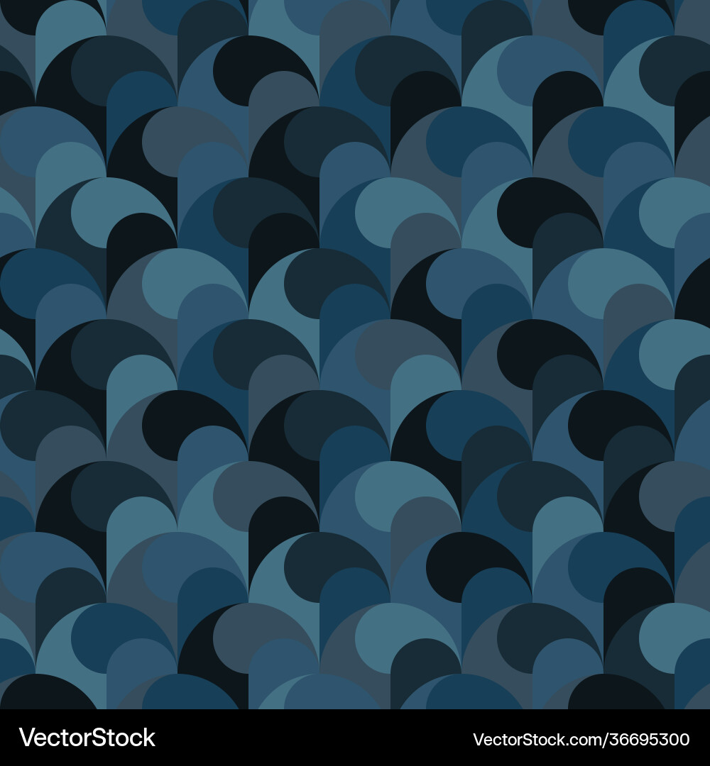 Abstract denim blue seamless pattern color Vector Image
