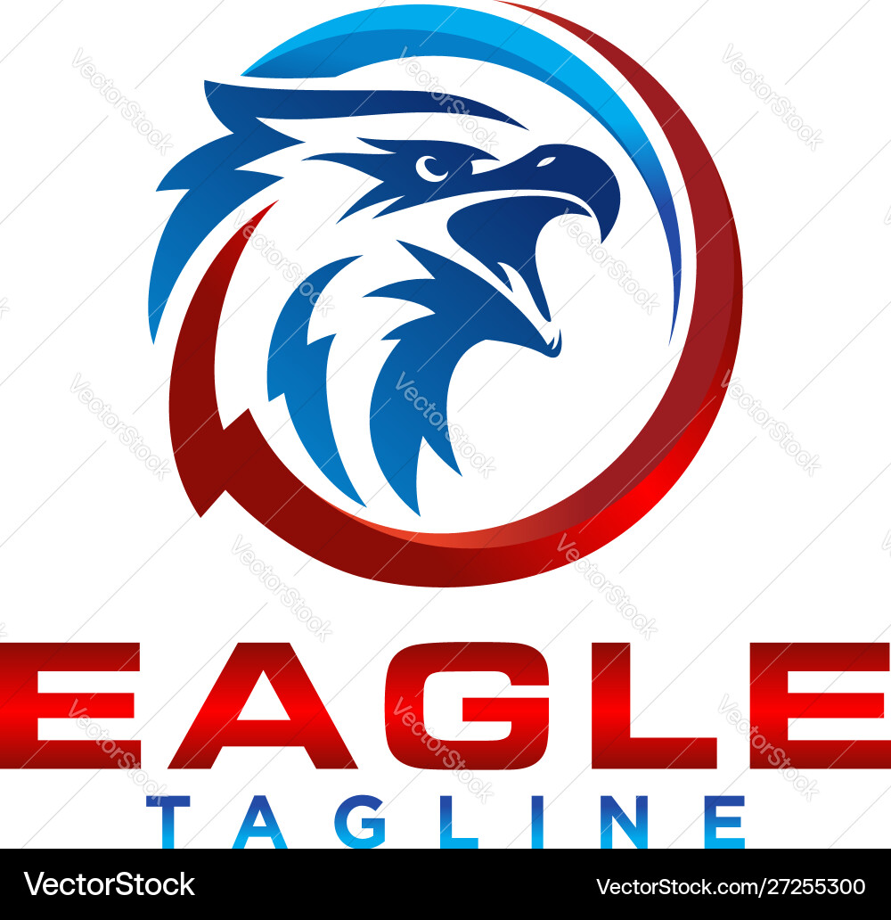 Eagle logo Royalty Free Vector Image - VectorStock
