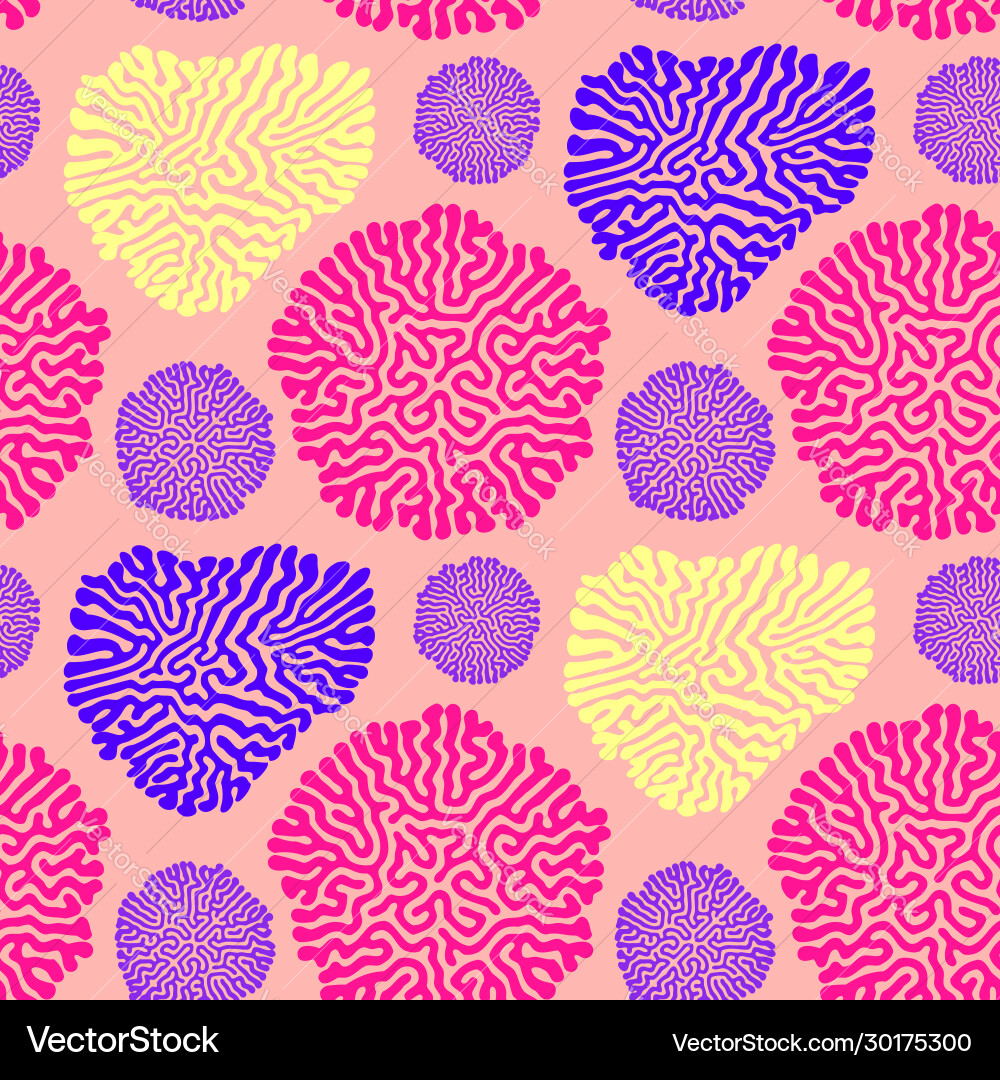 Turing Reaction Diffusion vector image
