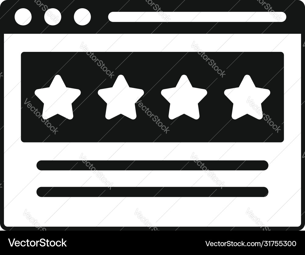 Web page content icon simple style Web page content icon simple style vector image