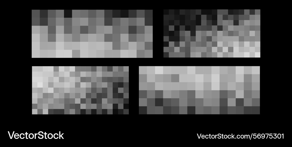 Abstract pixel noise pattern grayscale ai neural Abstract pixel noise pattern grayscale ai neural vector image