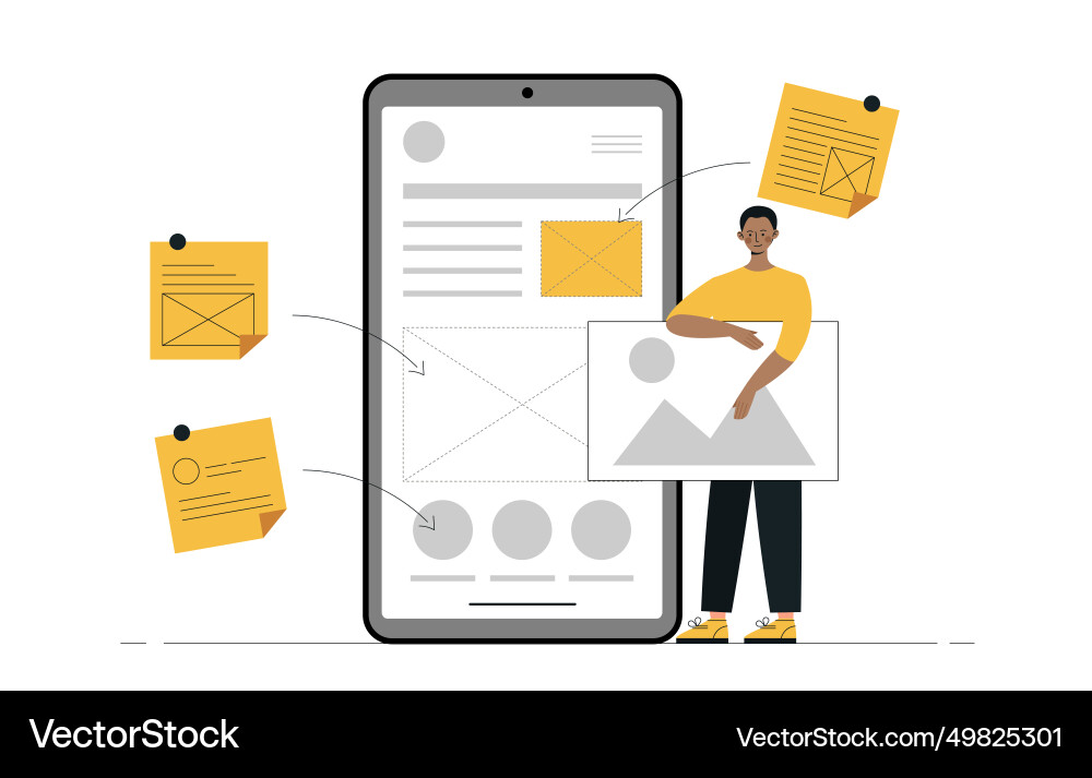 Design- und Programmierkonzept Design- und Programmierkonzept vektorbild