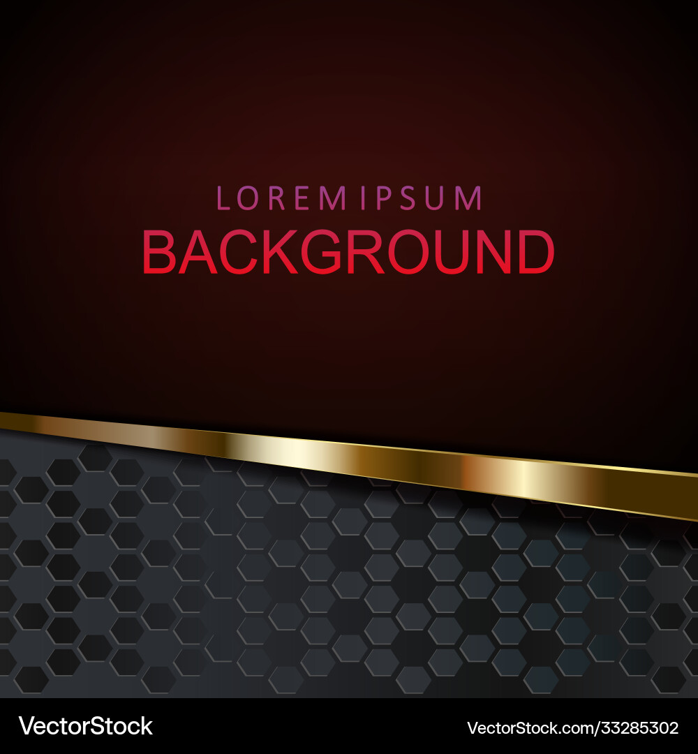 Abstract dark red design gray mesh curly lattice vector image