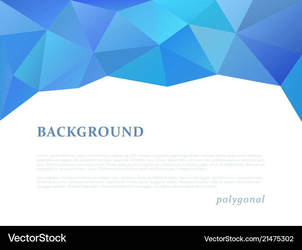 Abstract triangular banner Abstract triangular banner Vector Image