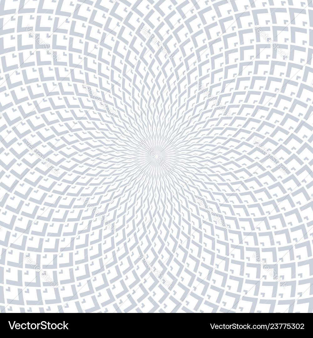 Rotation geometric pattern Rotation geometric pattern vector image