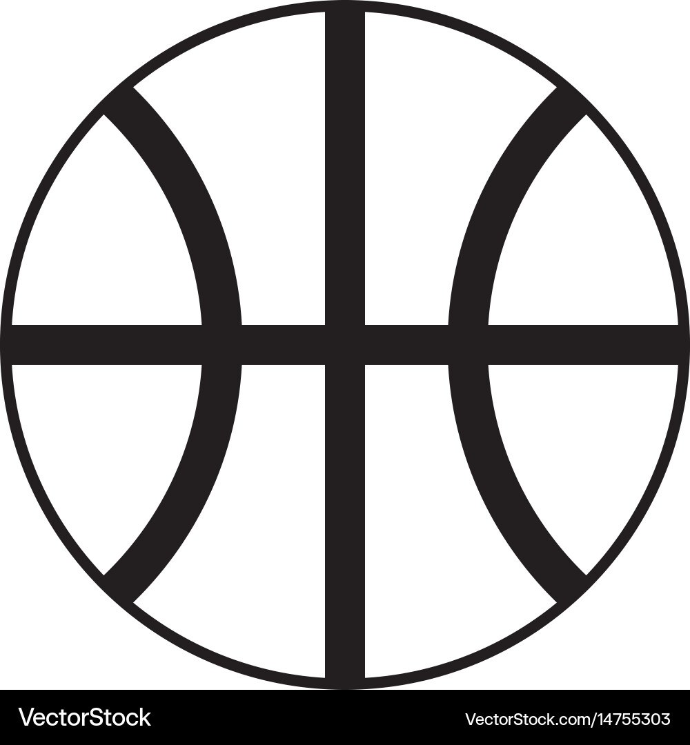 Basketball Icon vector image