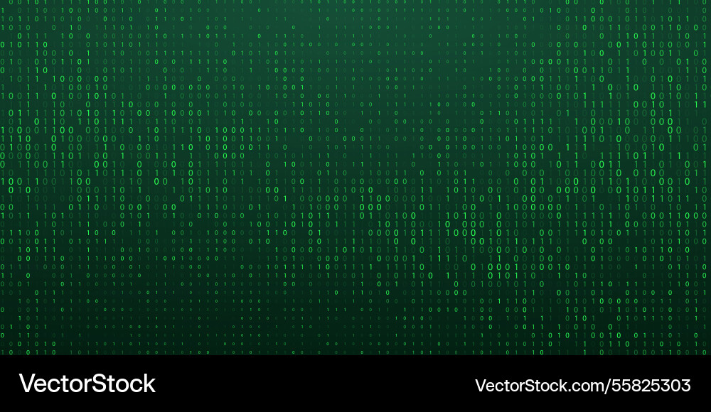 Digital Data Cyberspace vector image