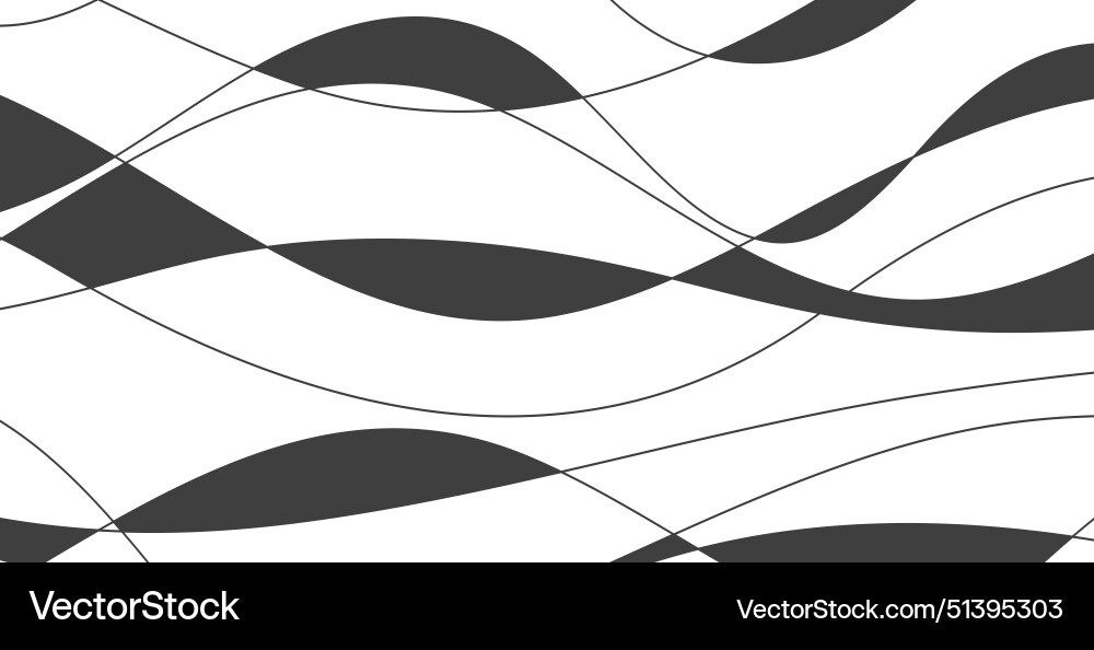 Hand drawn lines abstract pattern wave simple Hand drawn lines abstract pattern wave simple vector image