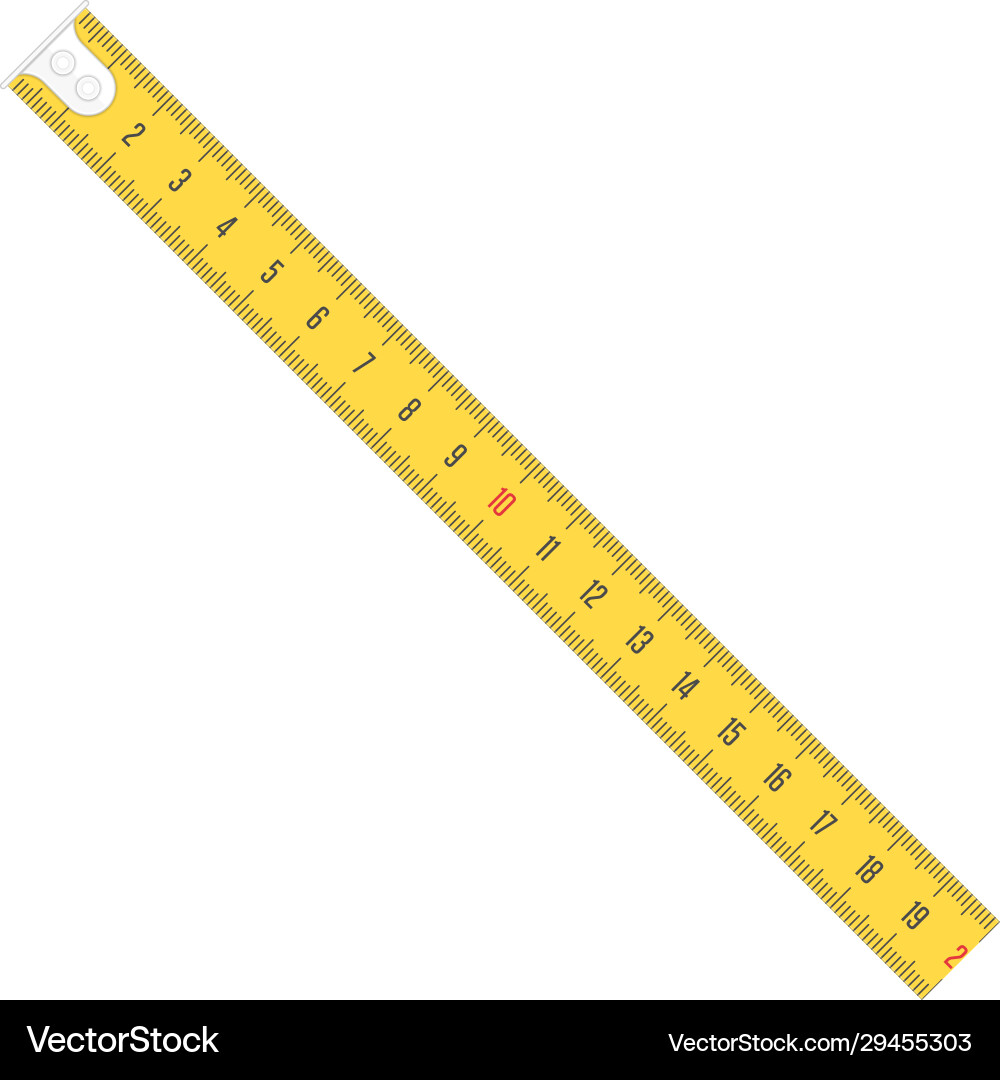 Messband-Maßstab Messband-Maßstab vektorbild