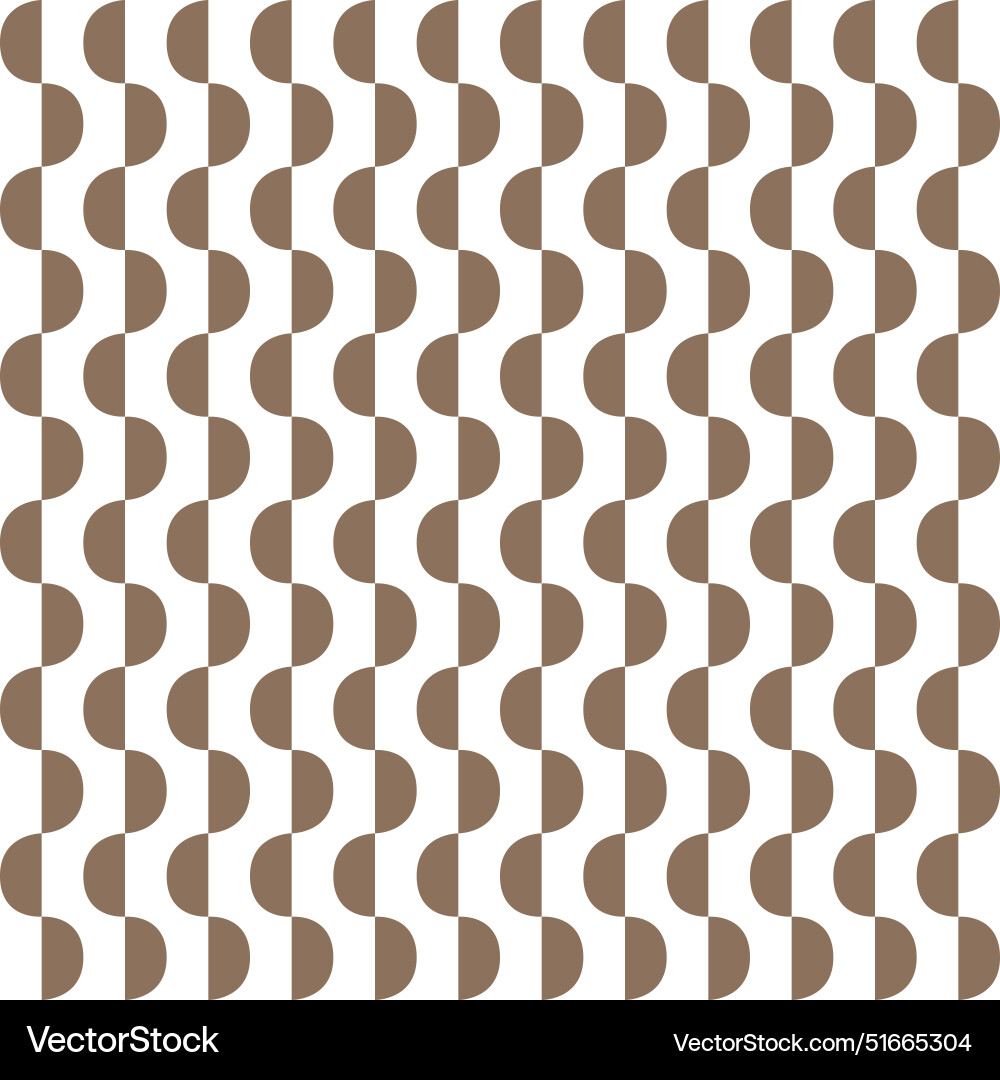 Brown zig zag design elements vintage pattern Vector Image