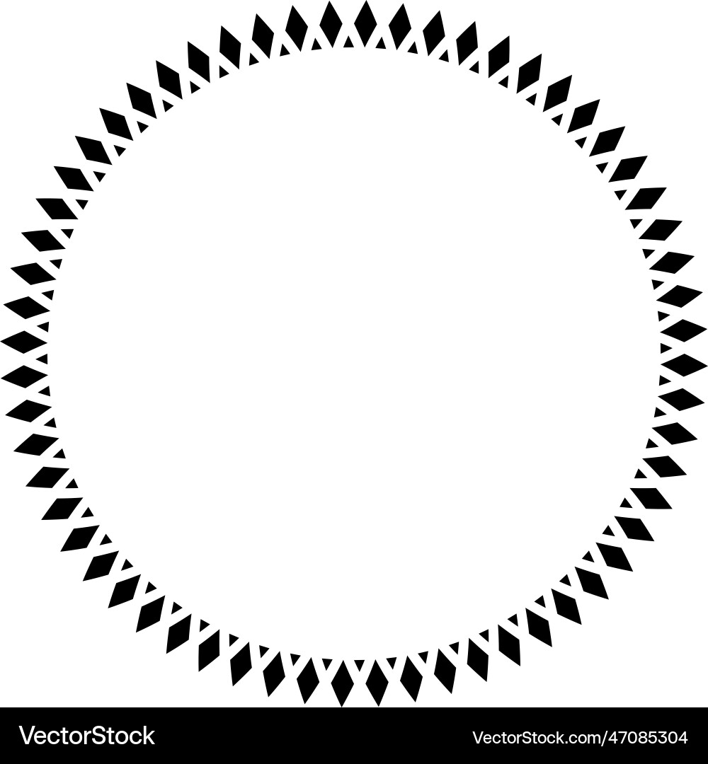 Circle frame round border design shape icon Circle frame round border design shape icon Vector Image