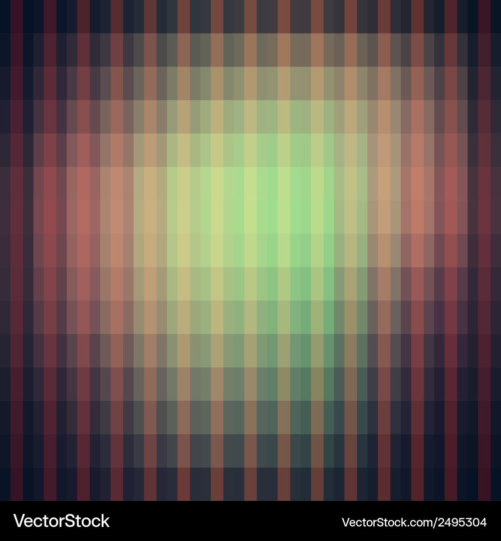 Creative retro square pattern background Vector Image
