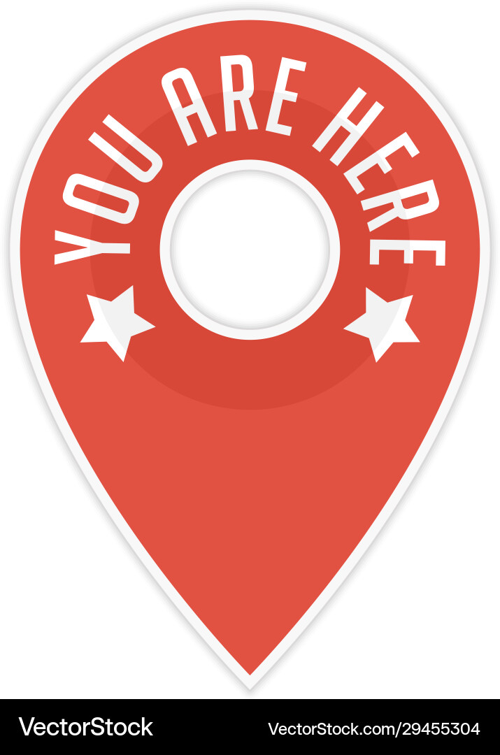 Pin map navigation icon Pin map navigation icon vector image
