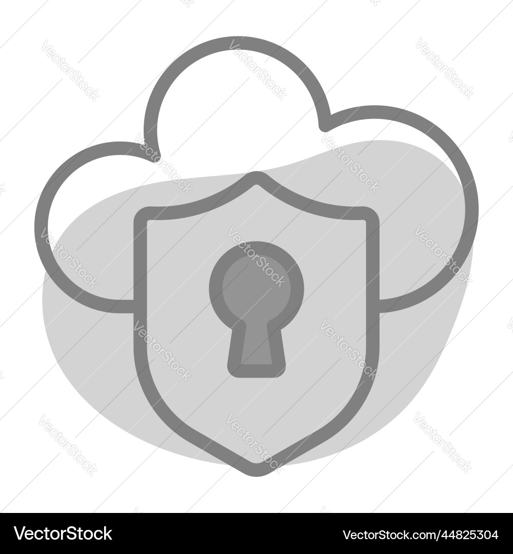 Security icon user interface as a simple sign Vector Image