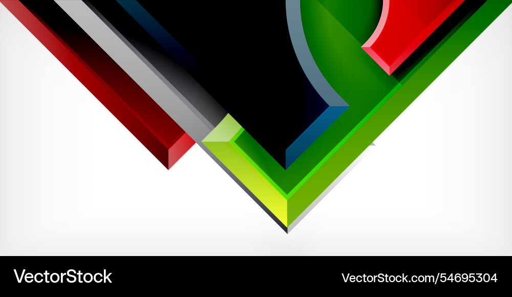 Square arrow shapes with round elements Square arrow shapes with round elements vector image