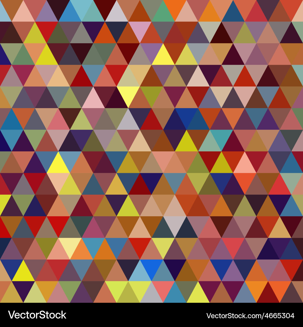 Triangle abstract background vector image