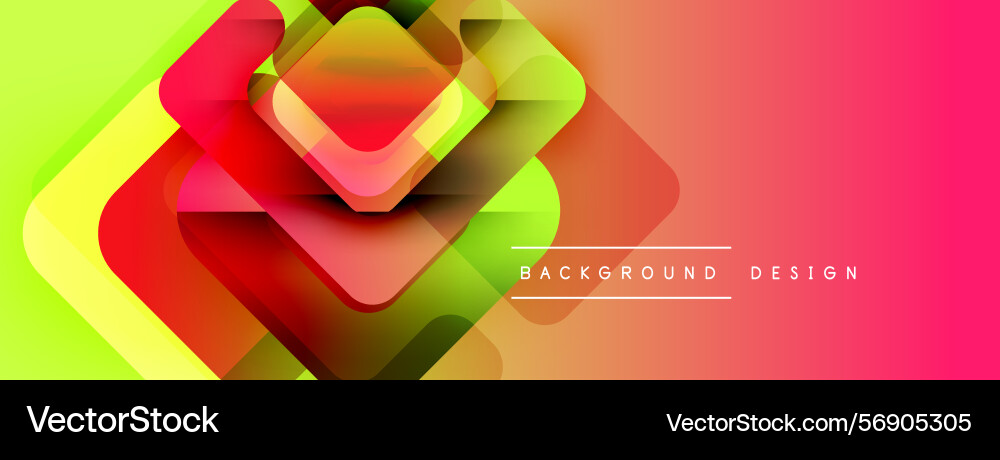 Abstract geometric shapes overlap creating Abstract geometric shapes overlap creating vector image