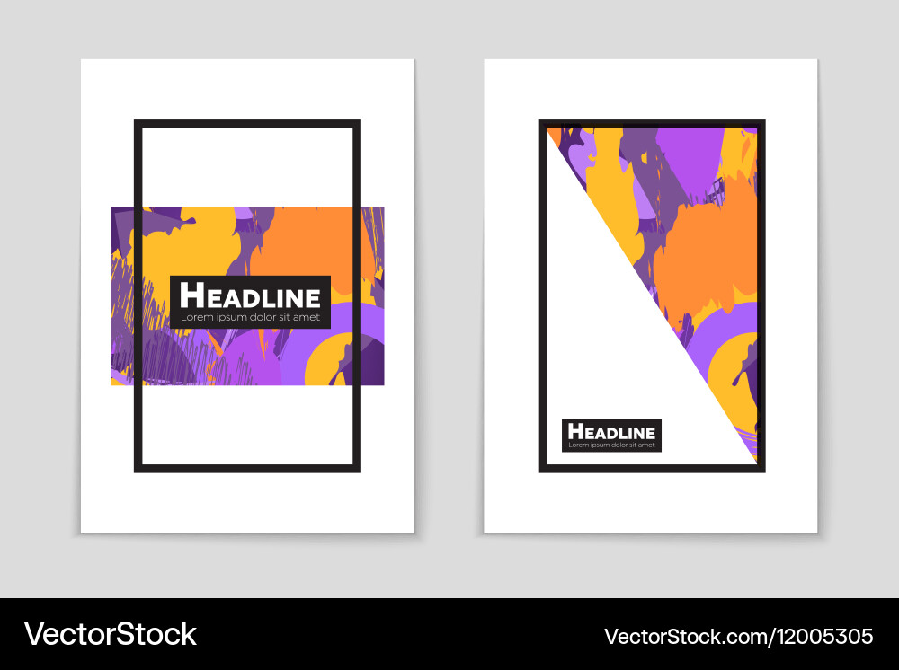 Abstract layout background for web Vector Image