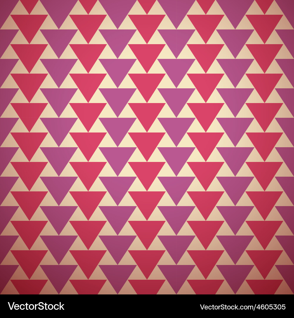 Abstract retro seamless pattern vector image