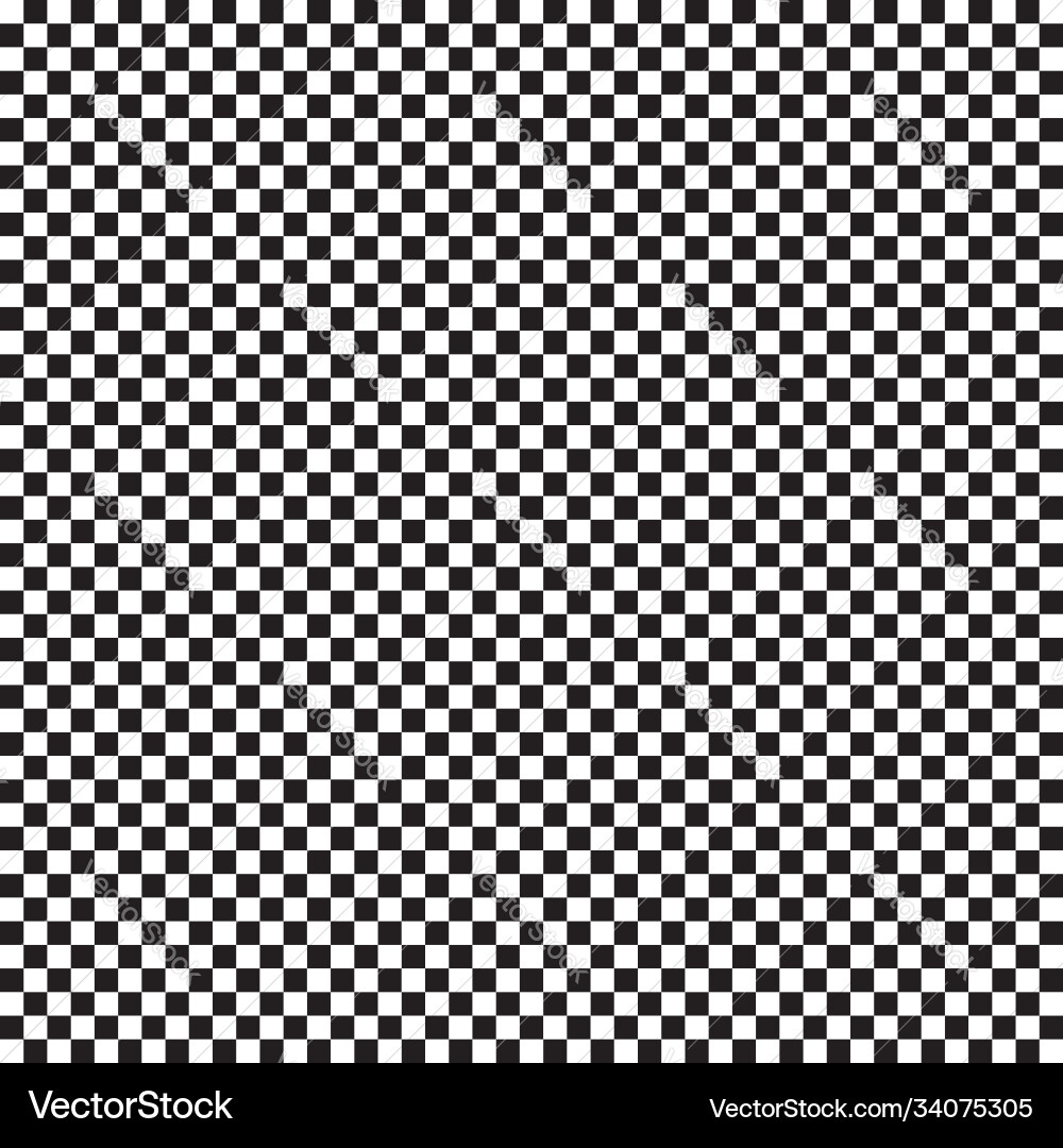 Checkered chequered squares pattern Vector Image
